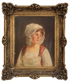 Vallayer Moutet Pauline "Portrait of a Young Girl"