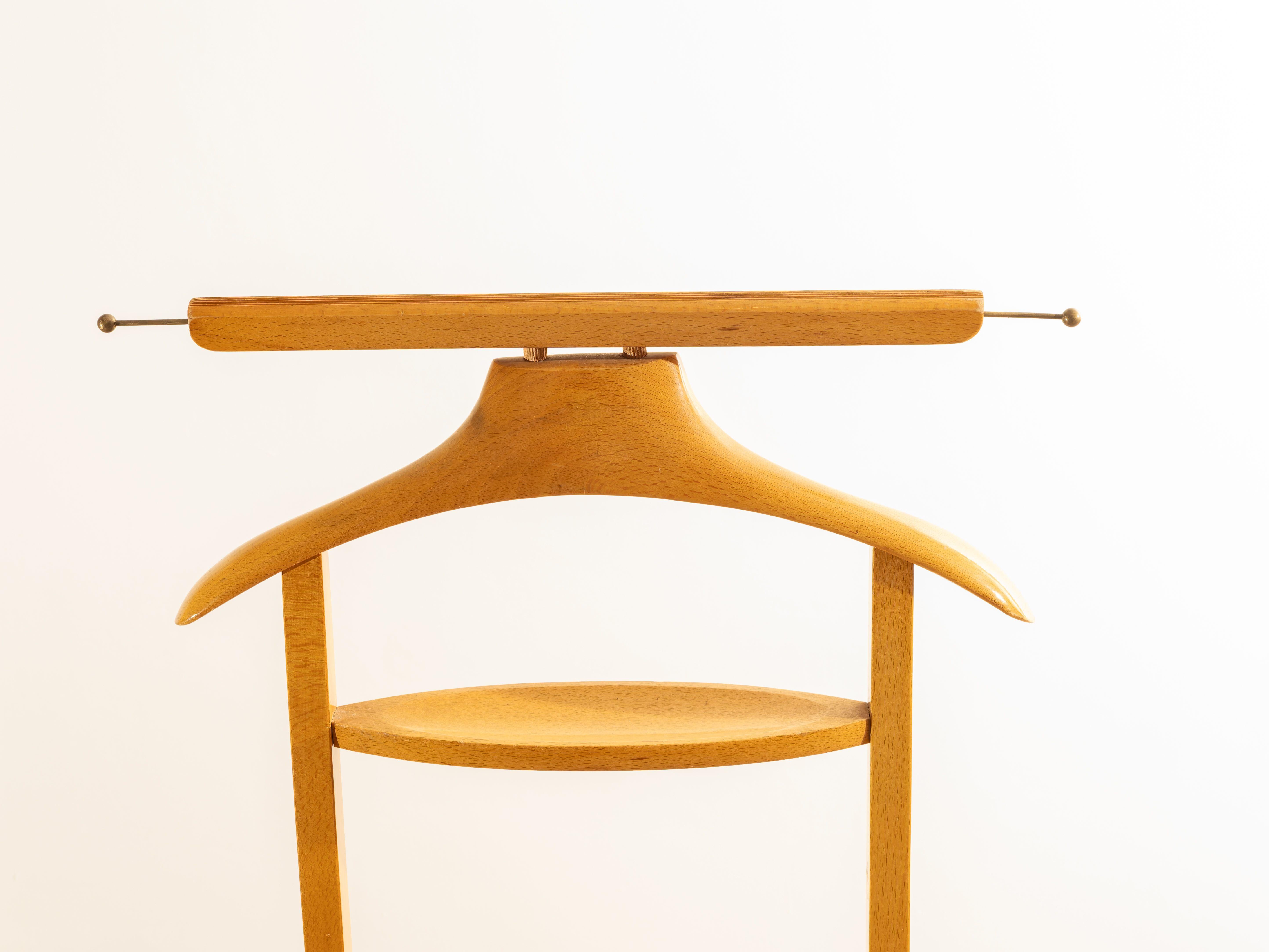 Kleidungsdiener  von Gebrüder Reguitti, 1950er Jahre (Italian) im Angebot