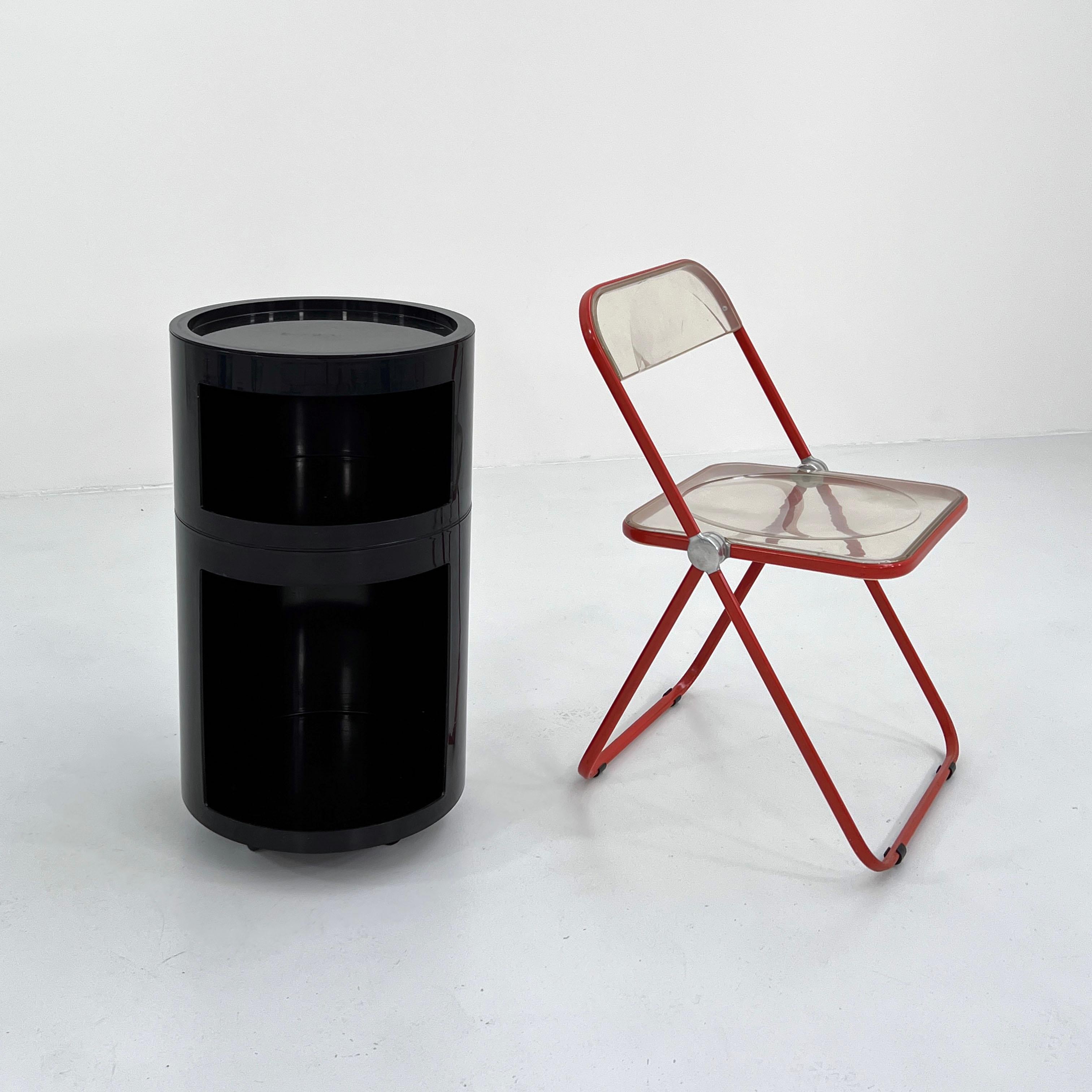 Valletto Quadro Storage Unit by G. Castiglioni for Valenti, 1970s In Good Condition In Ixelles, Bruxelles