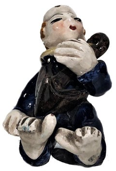 Vally Wiethelthier, Drunken Sailor, Art Deco Art Ceramic Figurine, ca. 1925