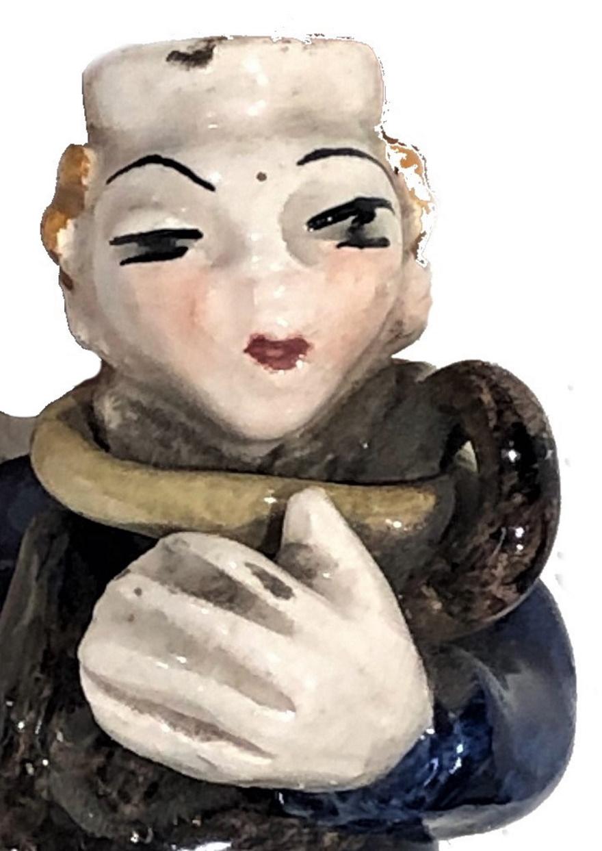 Début du 20ème siècle Vally Wiethelthier, Marin ivre, figurine en céramique Art déco, vers 1925 en vente