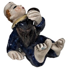 Vally Wiethelthier, Drunken Sailor, Art Deco Art Ceramic Figurine, ca. 1925