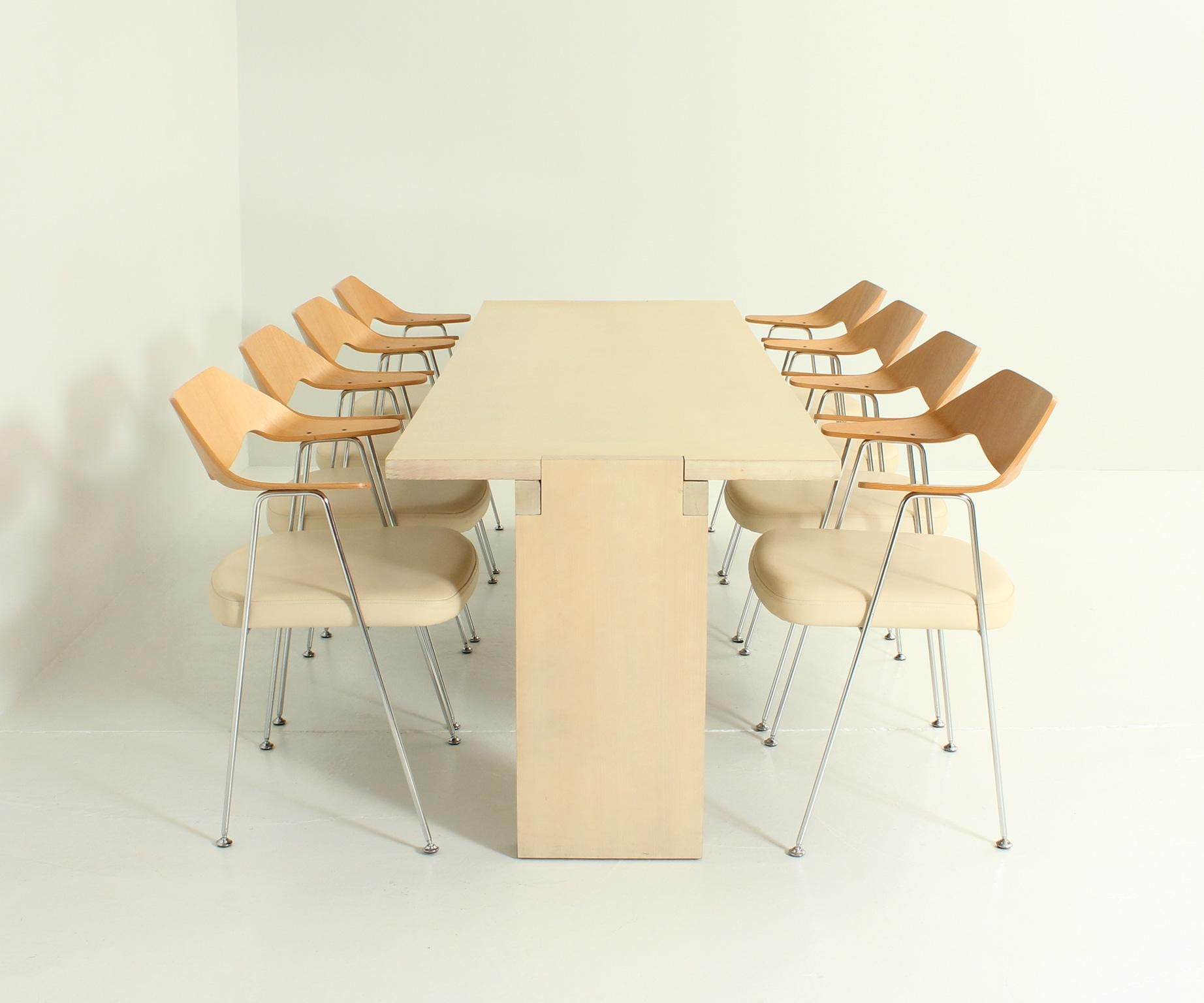 Wood Valmanara Table by Carlo Scarpa for Simon International - Gavina