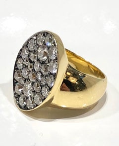 Valmonte Pave Diamond Signet Ring, by Martyn Lawrence Bullard