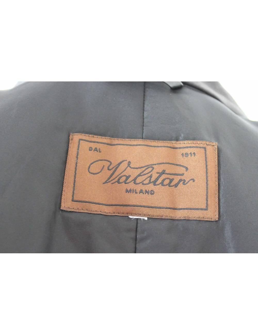 Valstar Gray Wool Long Classic Waterproof Coat 2000s For Sale 2