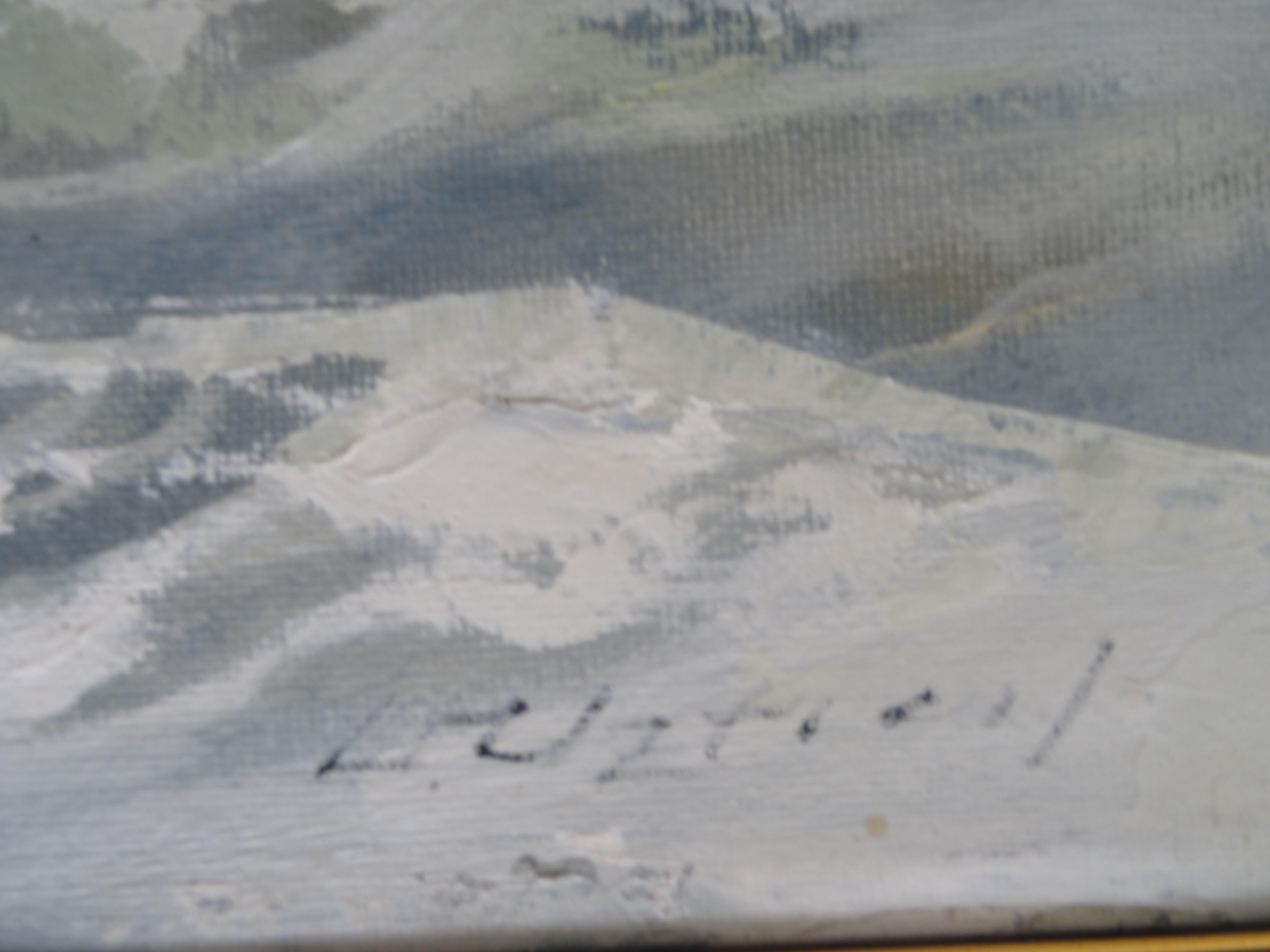 Mar, 1980. Cartón, óleo, 56x68 cm - Painting Realista de Valters Uzticis 