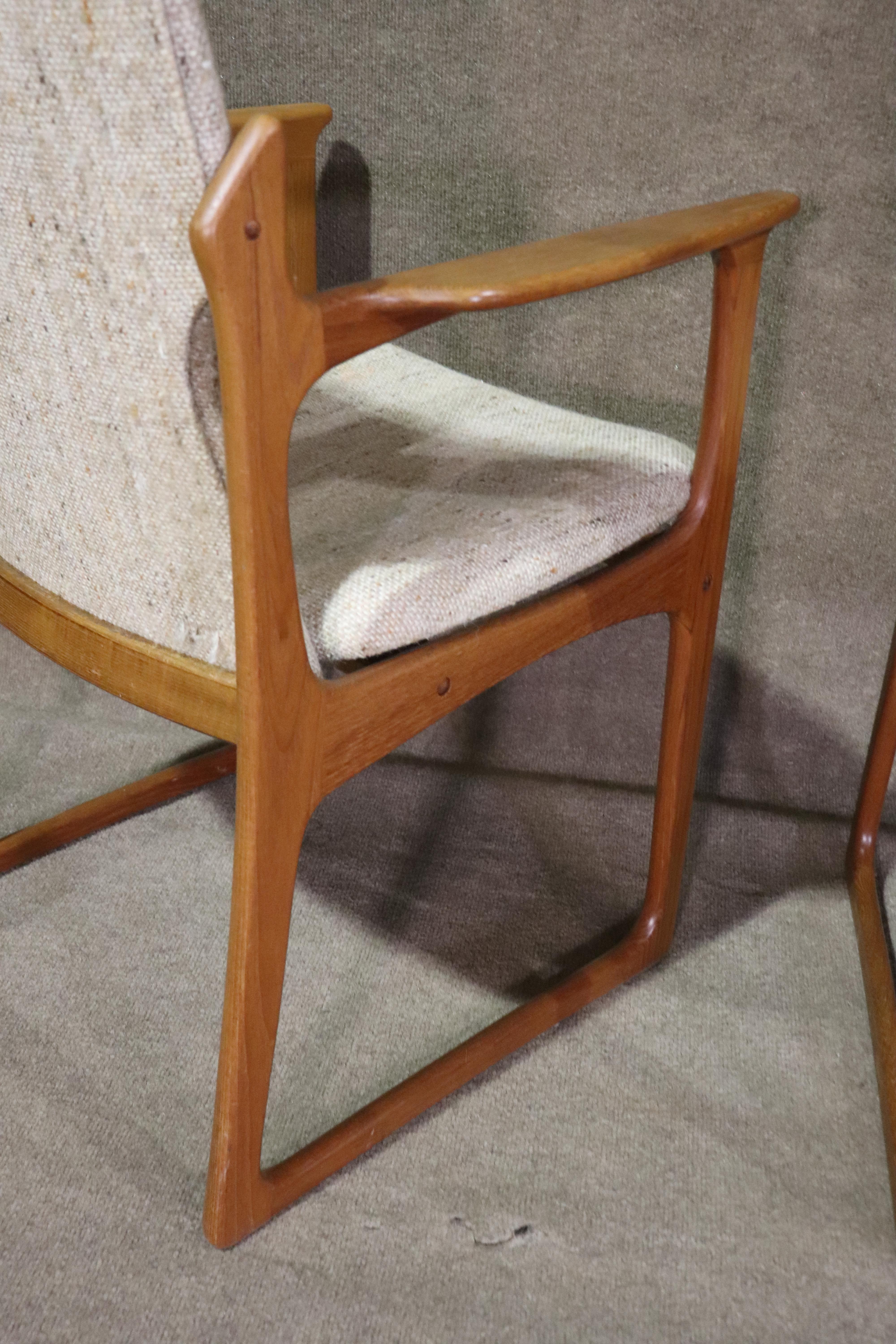 Mid-Century moderno Sedie da pranzo danesi Vamdrup Stolefabrik in vendita