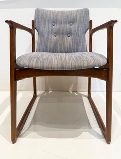 Vamdrup Stolefabrik Danish Modern Sculptural Dining Chairs, Set of 6 in Teak