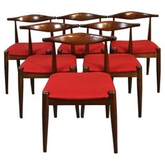 Vamo Sønderborg Style Wishbone Dining Chairs