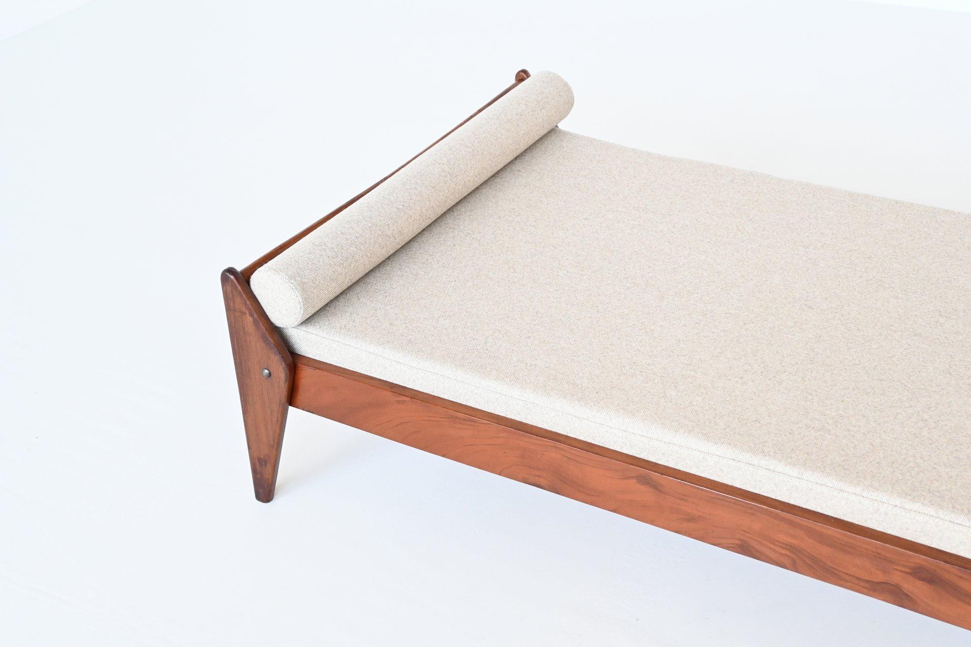 Vamo Sonderborg Teak Daybed, Denmark, 1960 1