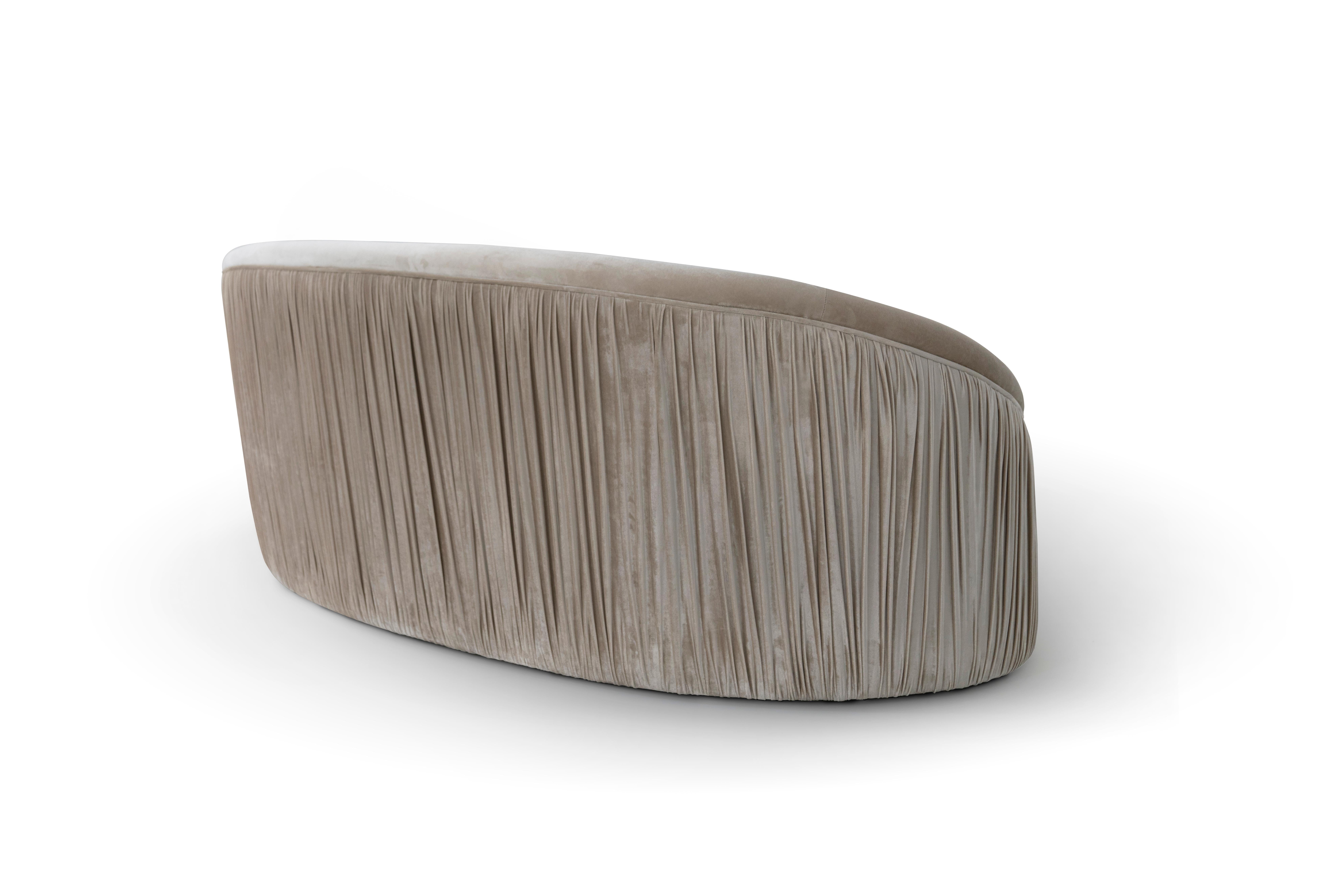 Fait main Canapé Vamp Full Upholstery en vente