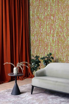 Vampa Incendio, Wallpaper, Essenziali Collection by Studio Lievito