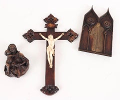 Vampire Hunting Kit in Carved Gothic Oak Case