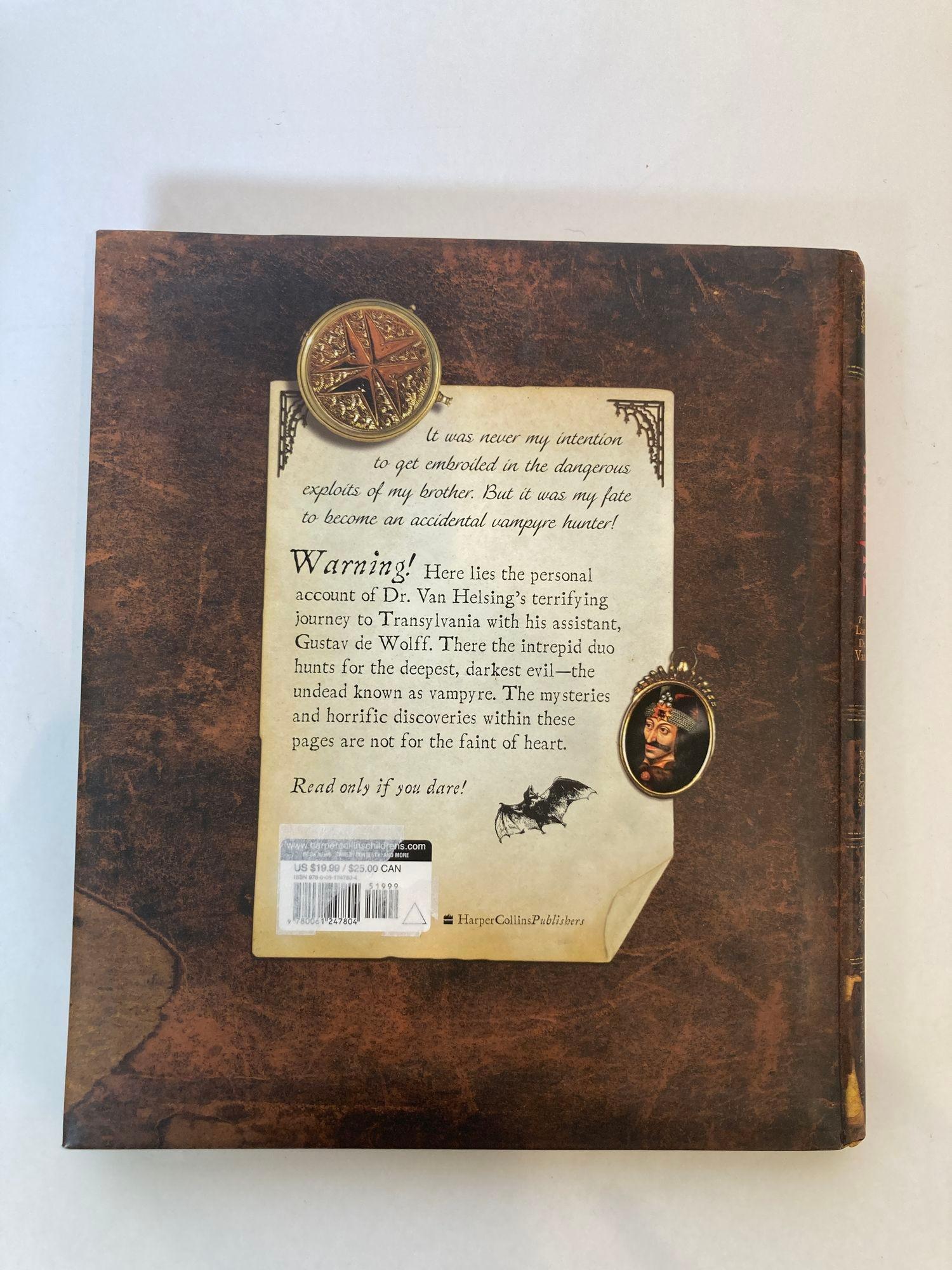 Georgian Vampyre, The Terrifying Lost Journal of Dr. Cornelius Van Helsing Book For Sale
