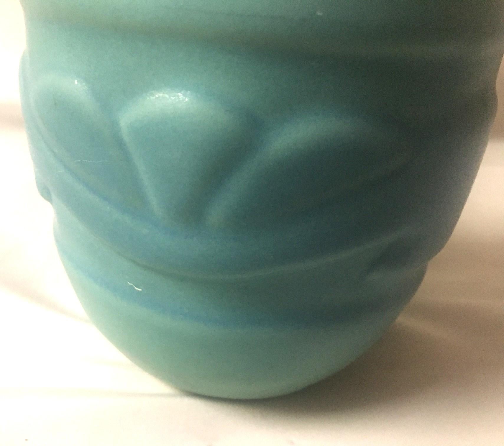Glazed Van Briggle American Art Pottery Vase 20thc For Sale