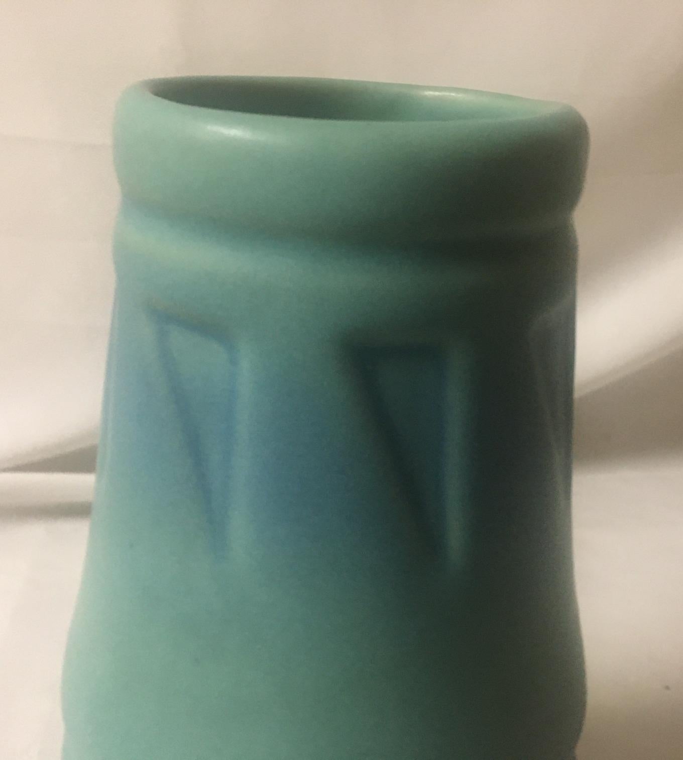 Late 20th Century Van Briggle American Art Pottery Vase 20thc For Sale
