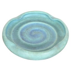 Van Briggle Arts & Crafts Turquoise Glazed Ashtray or Catchall