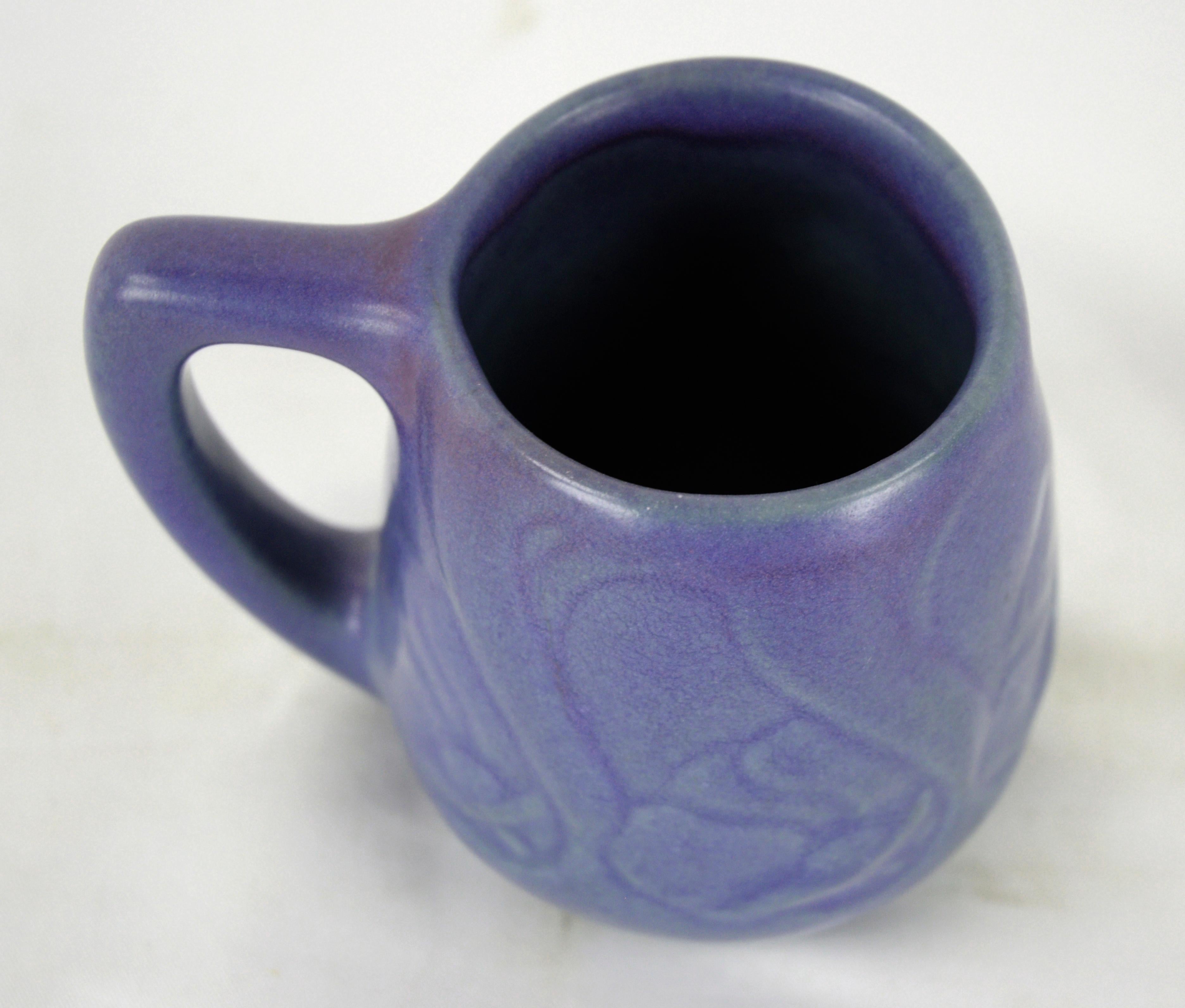 Hand-Crafted Van Briggle Mat Glaze Mug