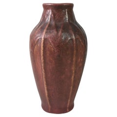 Van Briggle Pottery Vase in Mulberry Persian Rose Matte Glaze