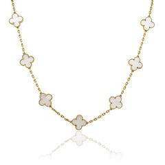 Van Cleef & Arpels 20 Motif Mother-of-Pearl Necklace