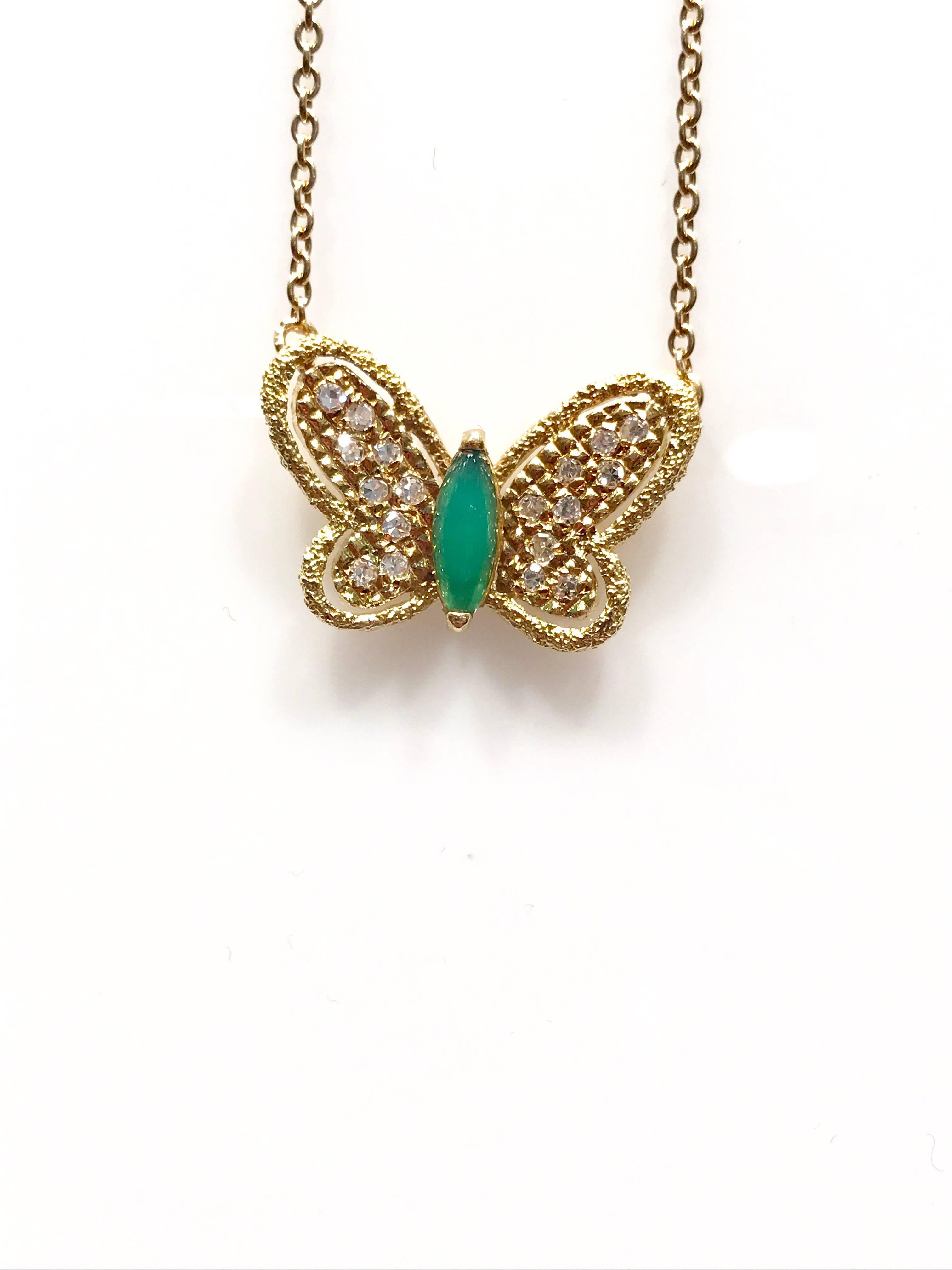 van cleef butterfly necklace