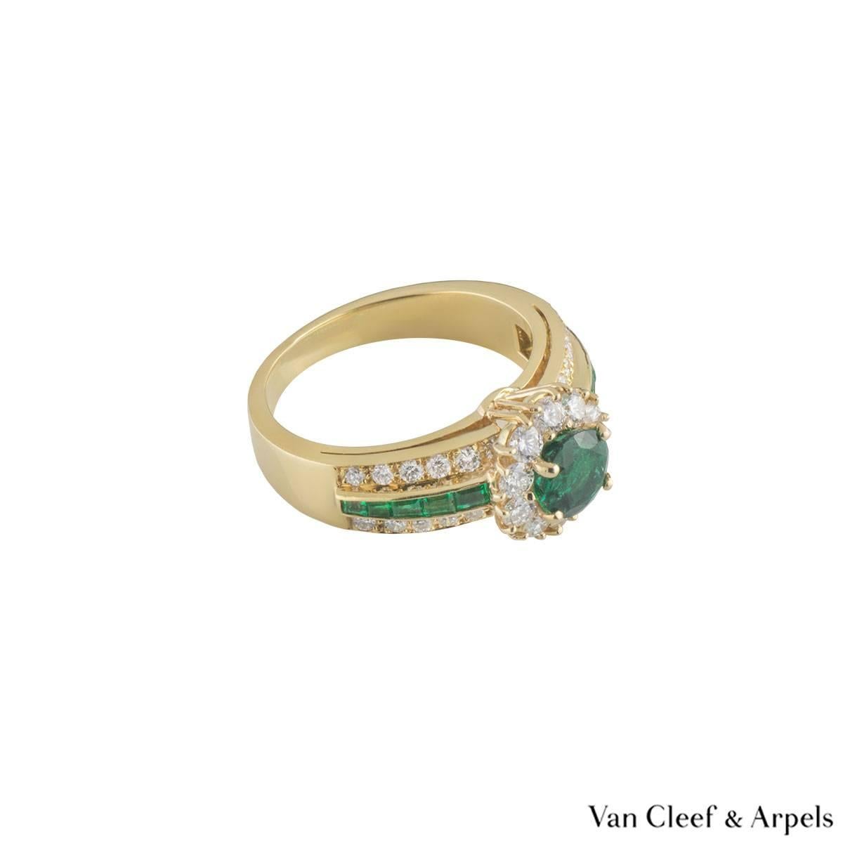 van cleef emerald ring