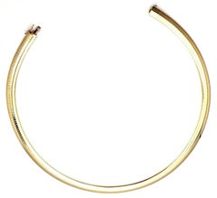 Van Cleef & Arpels Snake Collar Yellow Gold Chain Necklace