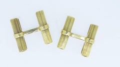 Van Cleef & Arpels Yellow Gold Baton Cufflinks