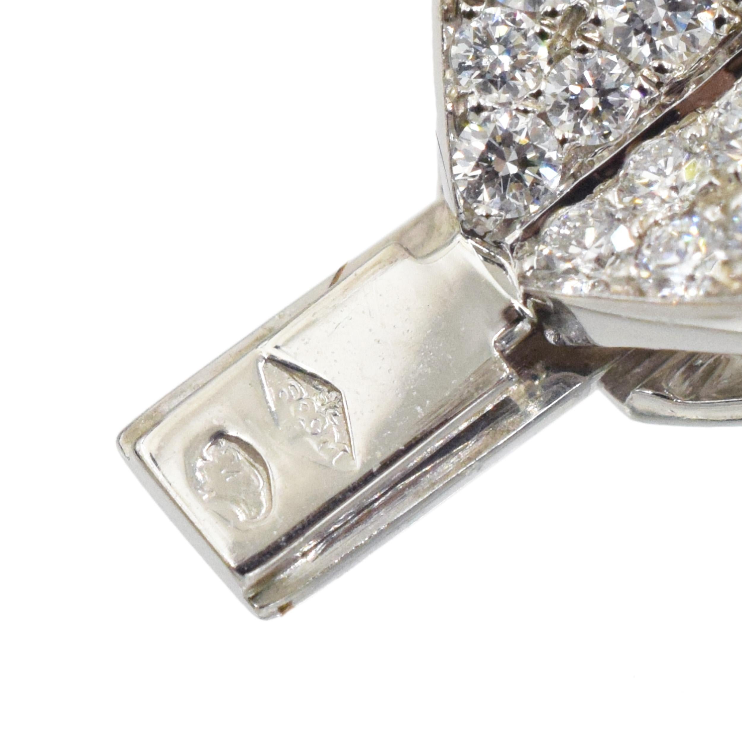 Van Cleef and Aprels Collar Frivole de Diamantes, Pulsera PendientesSet. en venta 11