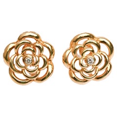 Van Cleef and Arpells Camellia Earrings