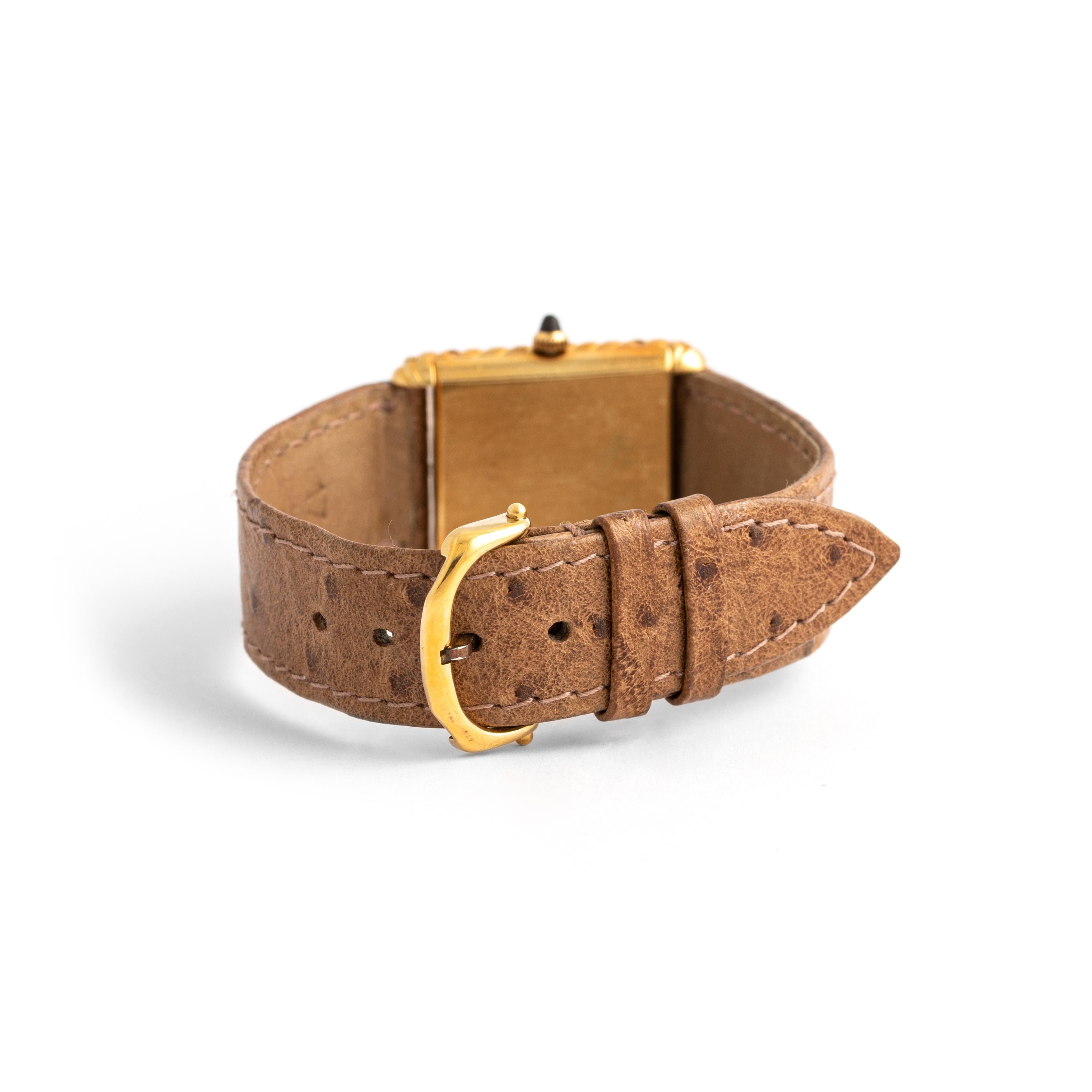 Van Cleef and Arpels Armbanduhr aus 18 Karat Gelbgold für Damen oder Herren im Angebot