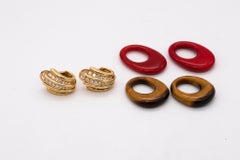 Van Cleef and Arpels 1970 Andre Vassort Door Knocker 18kt Gold 2.26 Cts Diamonds