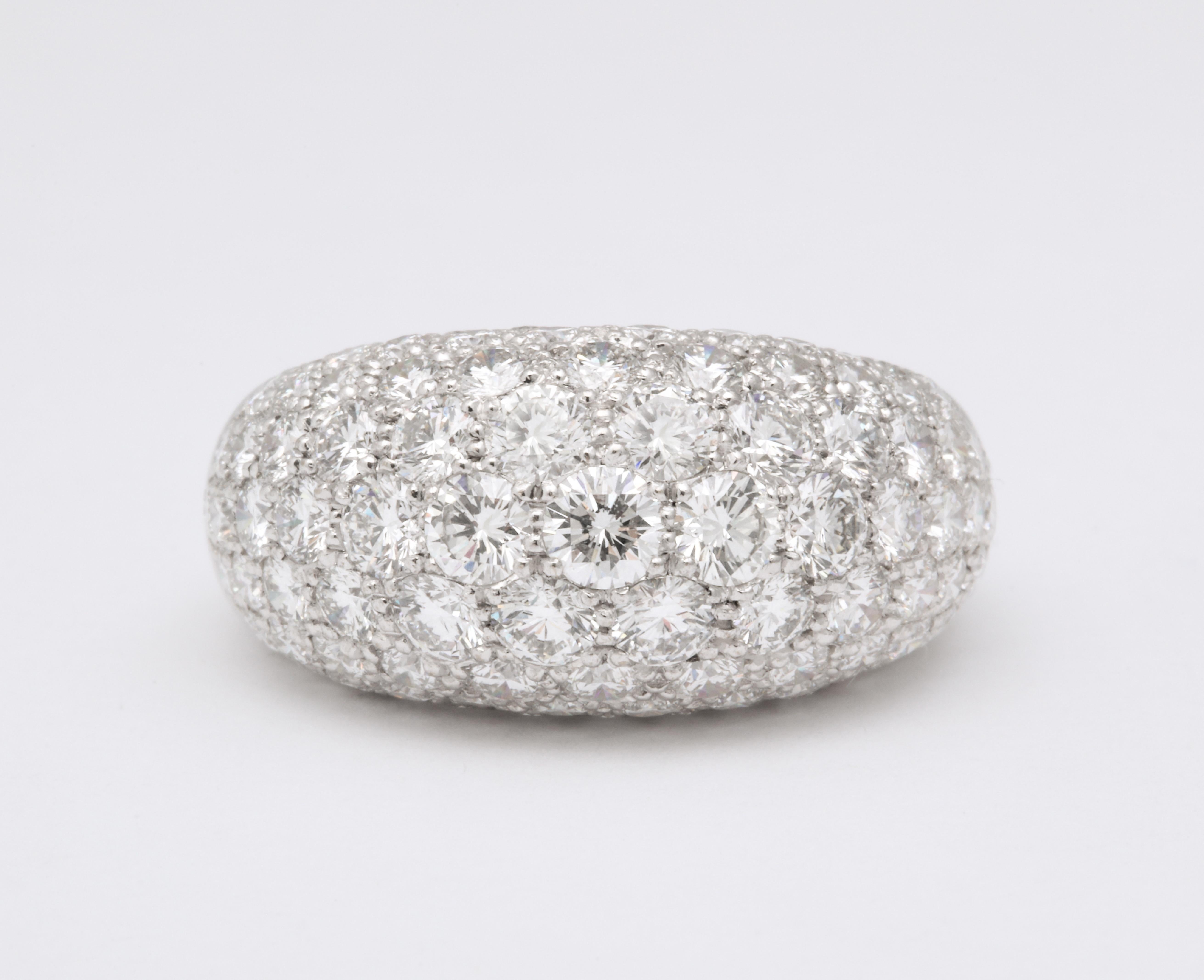 This ring exemplifies exquisite simplicity from one of France's leading 