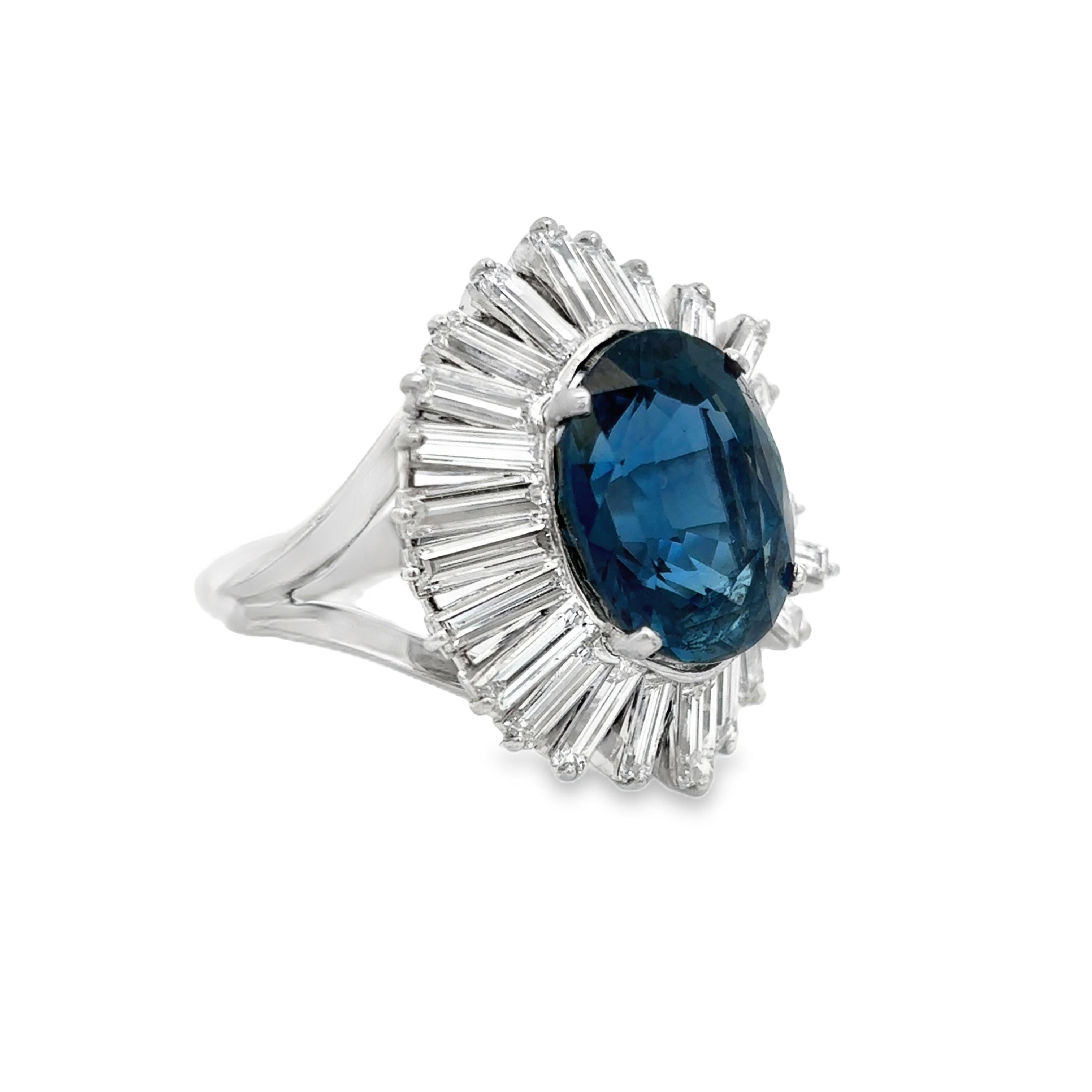 Van Cleef & Arpels Zertifizierter Ballerina-Ring mit natürlichem Saphir im Angebot 2