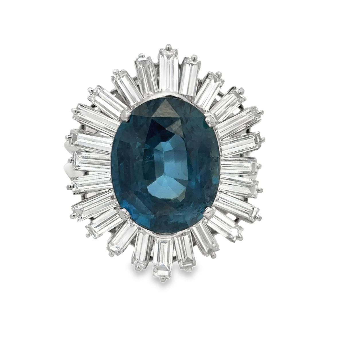 Van Cleef & Arpels Zertifizierter Ballerina-Ring mit natürlichem Saphir im Angebot 4