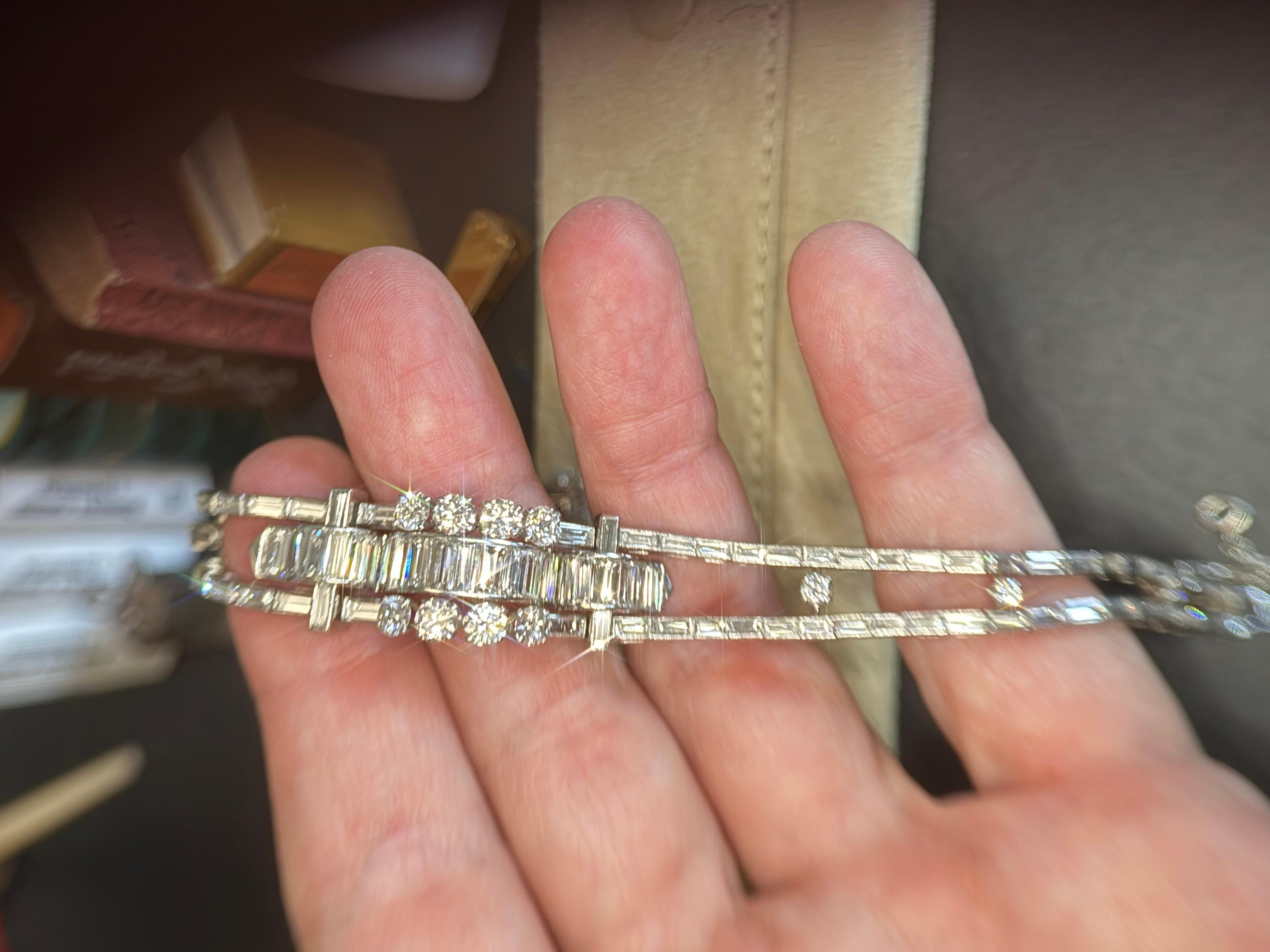 Van Cleef & Arpels Pulsera de Diamantes Francesa en venta 8