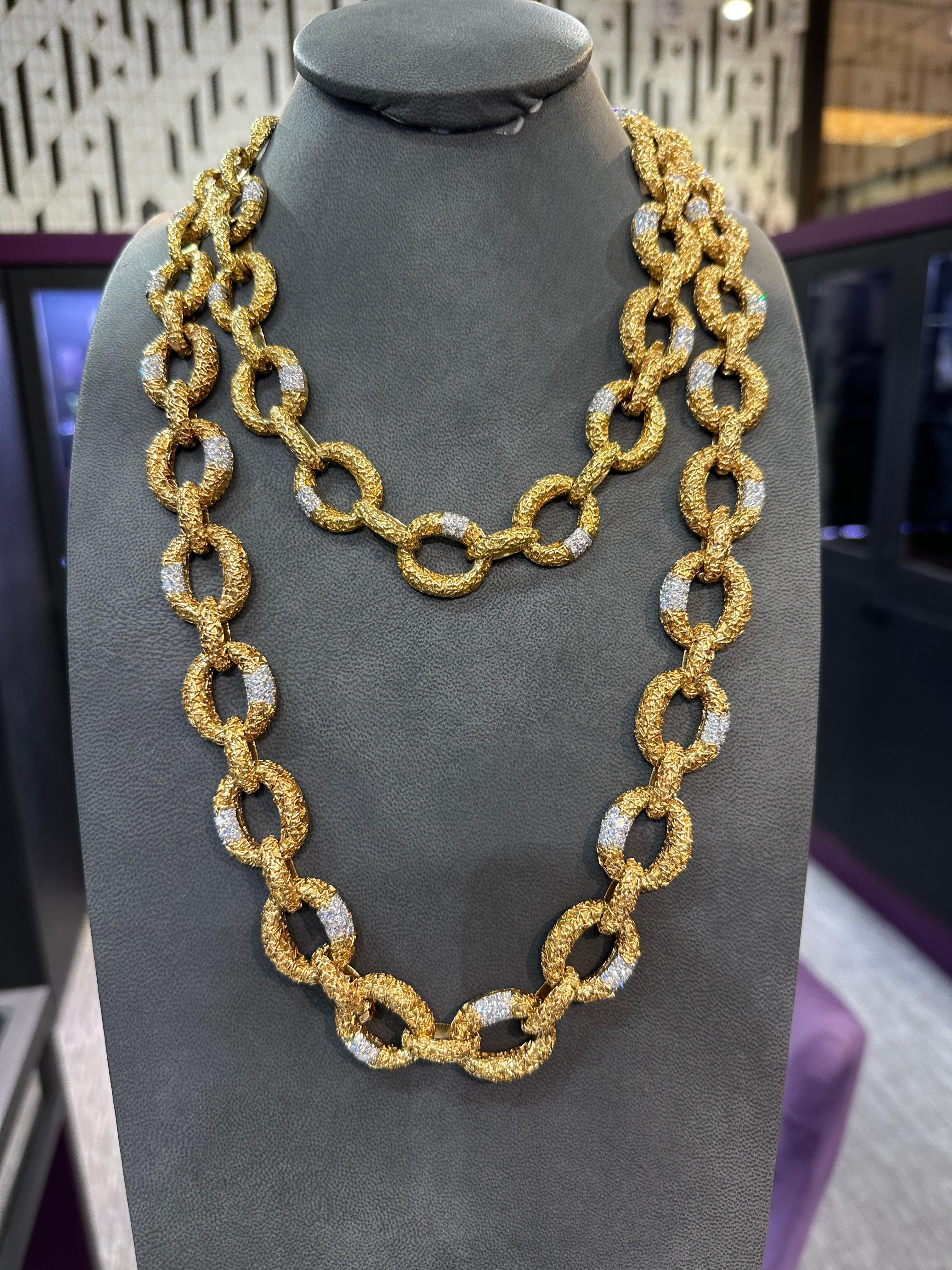 Van Cleef & Arpels Set di diamanti A Link In condizioni ottime in vendita a New York, NY