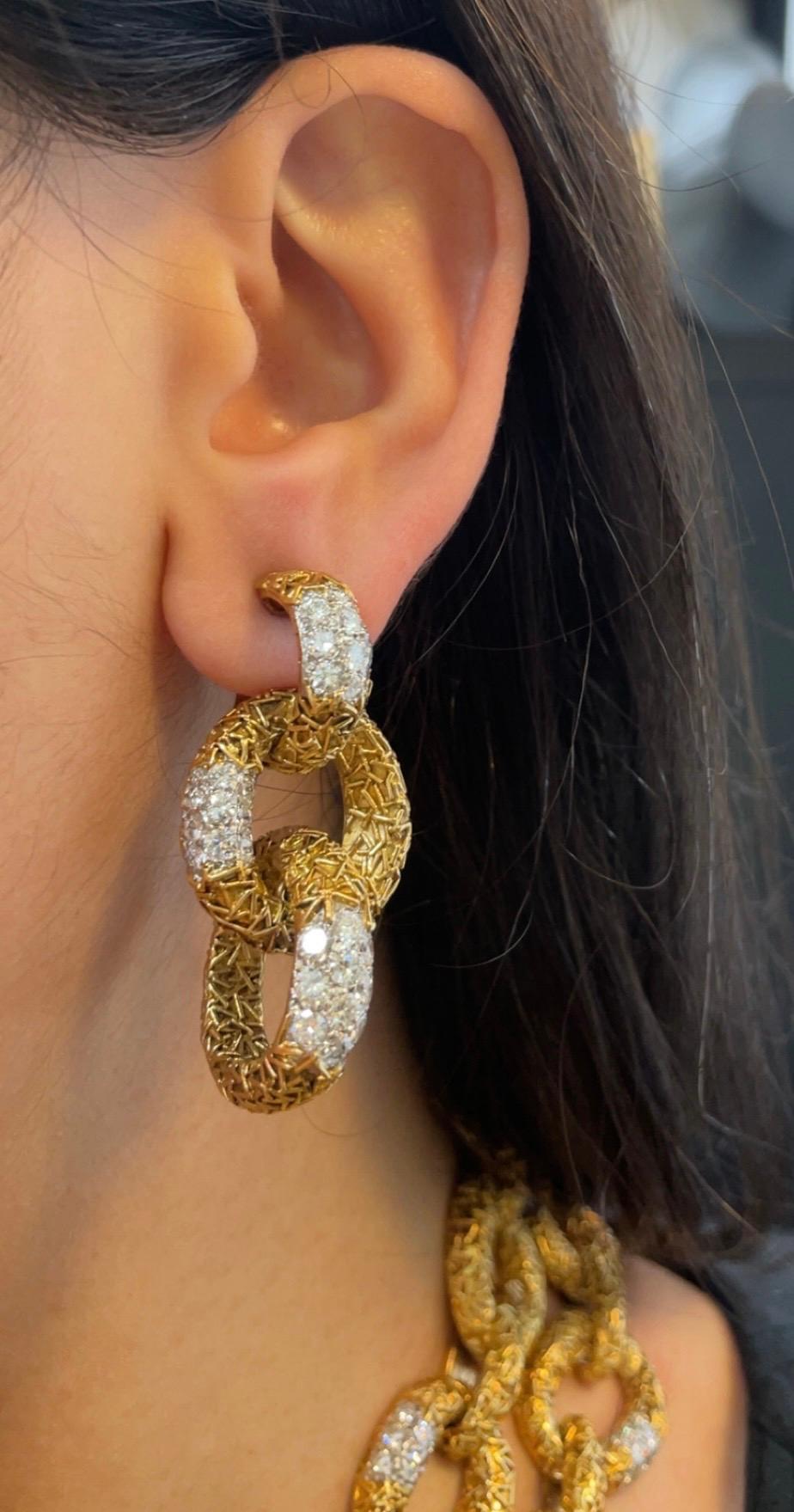 Donna Van Cleef & Arpels Set di diamanti A Link in vendita