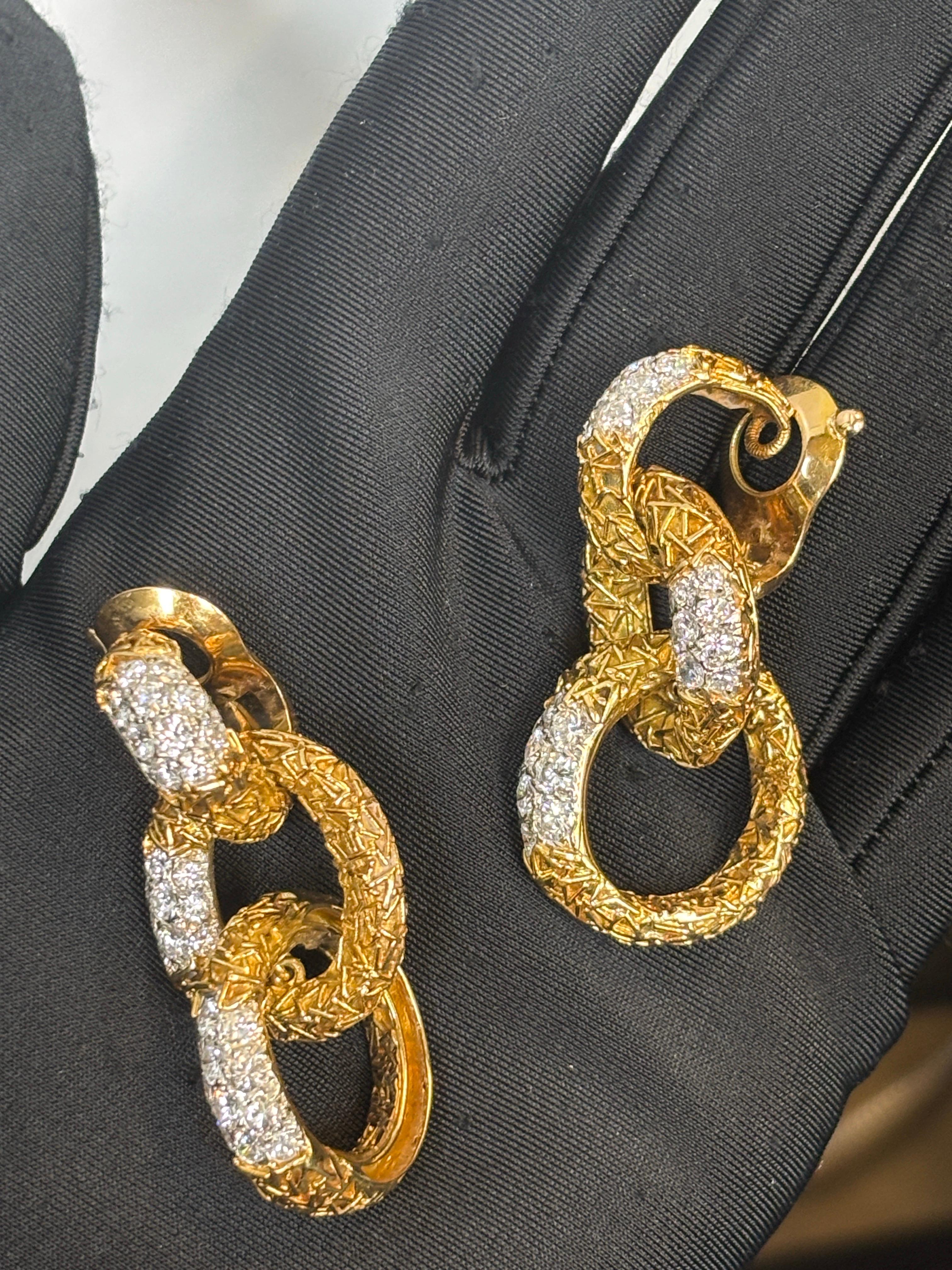 Van Cleef & Arpels Set di diamanti A Link in vendita 4