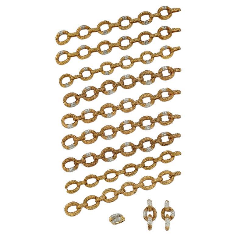 Van Cleef & Arpels Set di diamanti A Link in vendita