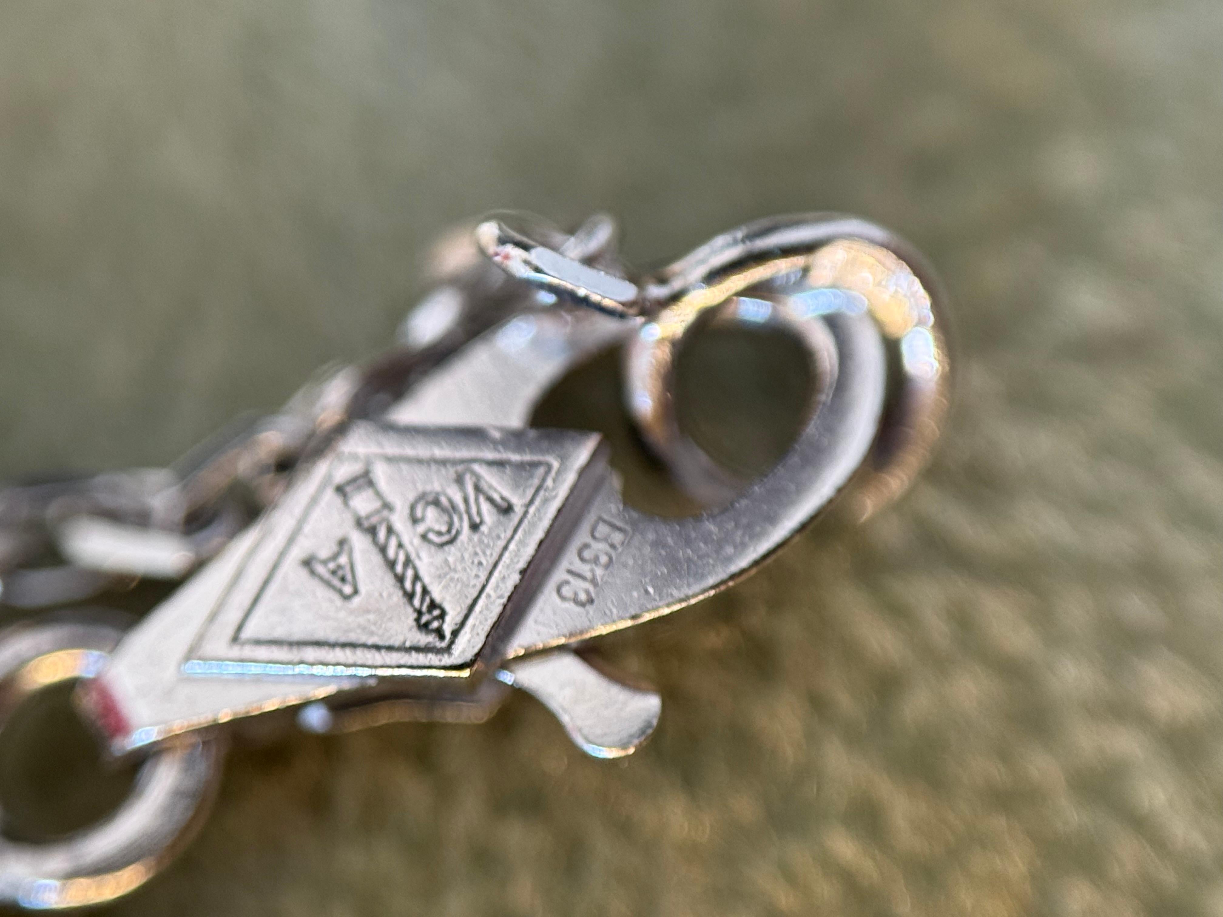 Van Cleef & Arpels Collar Largo Alhambra Dulce de Diamantes 16 Motivos en venta 9