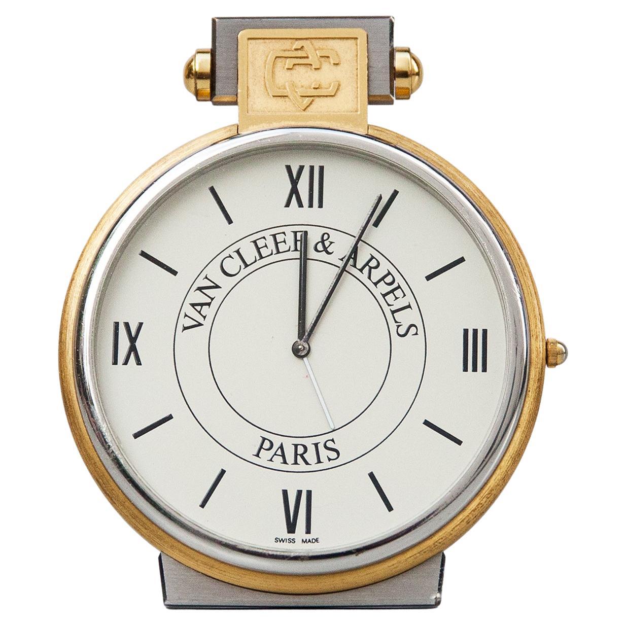 Van Cleef And Arpels, horloge de voyage La Collection, années 1990