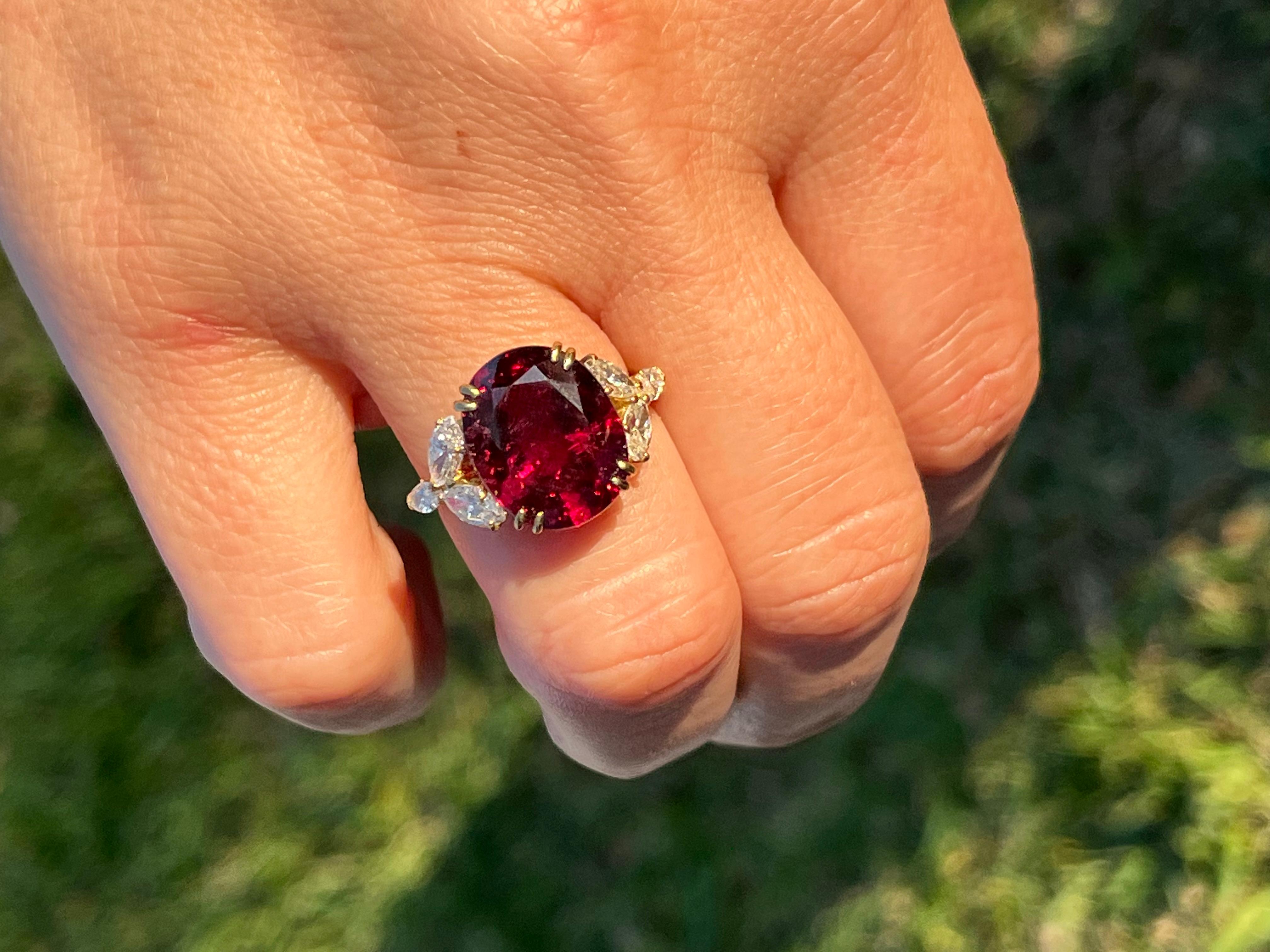 oval ruby ring