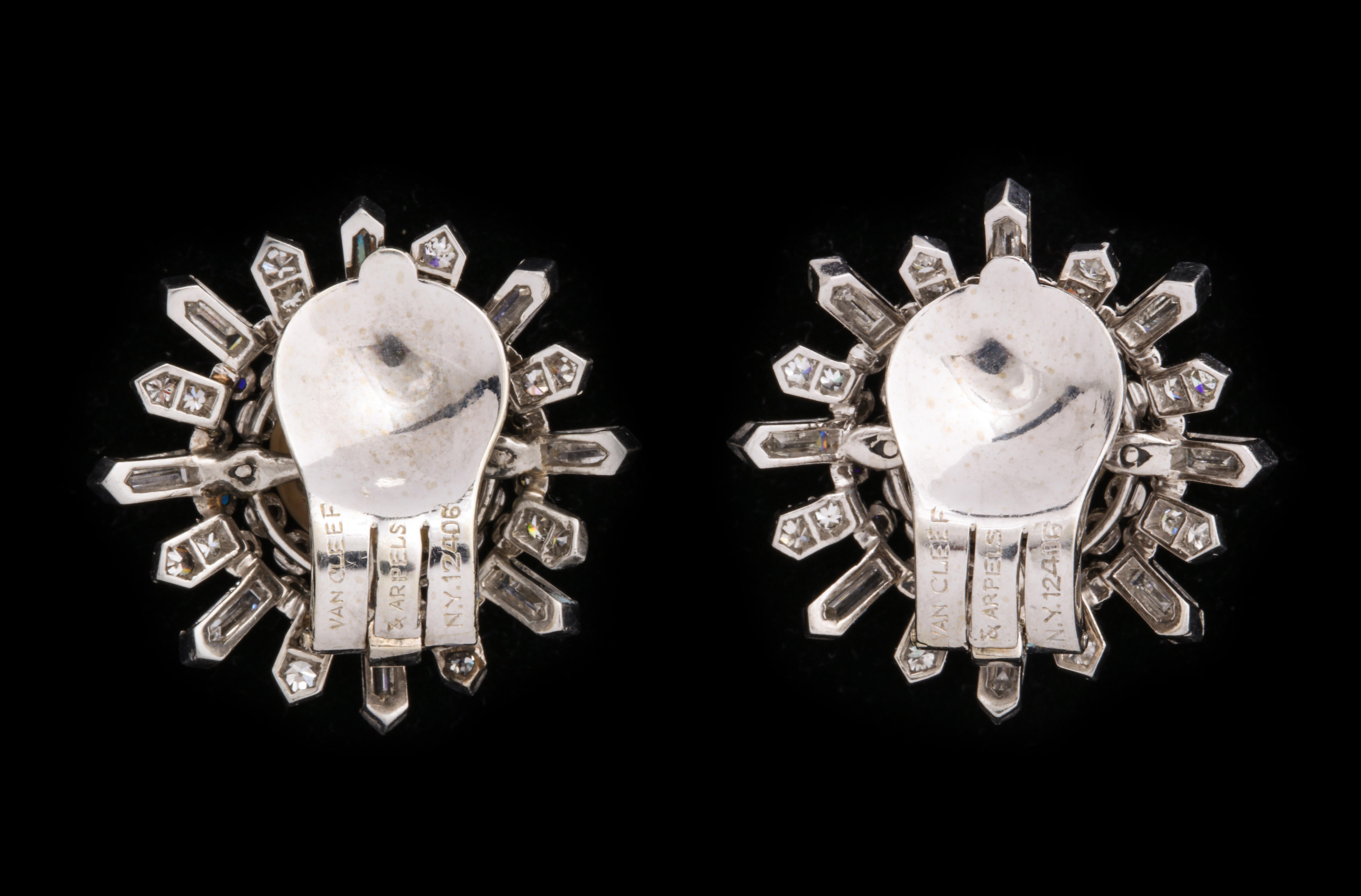 Van Cleef & Arpels Pearl Earrings For Sale 3