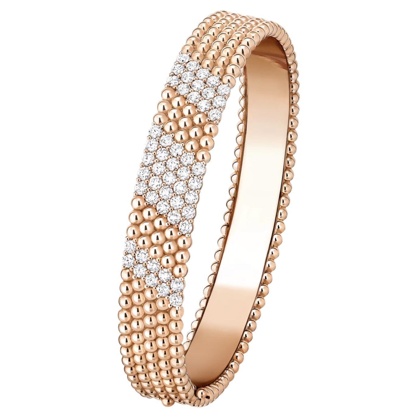 Bracciale con diamanti Van Cleef
Arpels Perlee