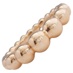 Anello Van Cleef & Arpels Perlee Variation in oro rosa 18 carati con astuccio