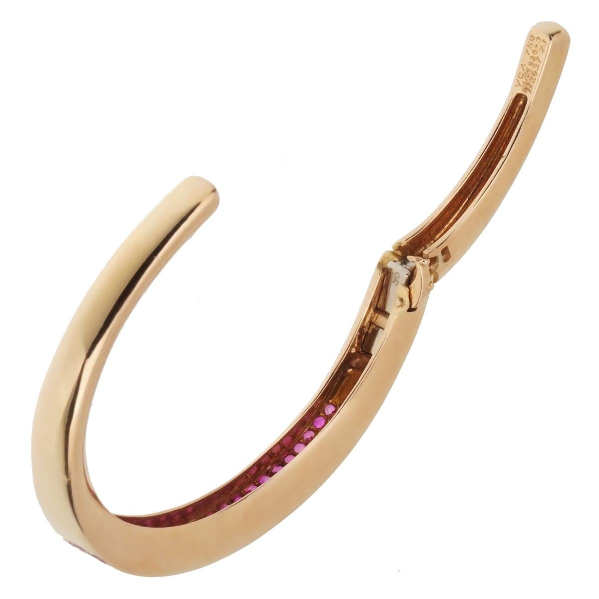 pink sapphire rose gold bracelet