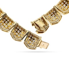 Van Cleef and Arpels Rubin und Diamant, Halskette und Ohrringe, Französisch, Herstellermarke