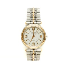 Used Van Cleef and Arpels Steel Gold Lady Pierre Arpels Collection Watch