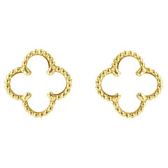 Van Cleef and Arpels Sweet Alhambra Ear-Stud